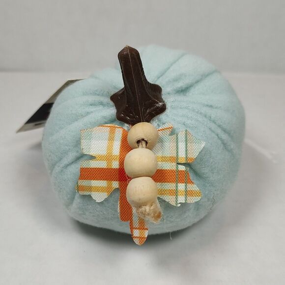 Lot of 8 Fabric Pumpkin Home Decor Thanksgiving Halloween Autumn Fall Seasonal - Picture 13 of 14